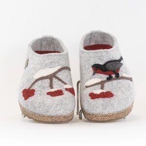 Haflinger Winterbird Wool Clog